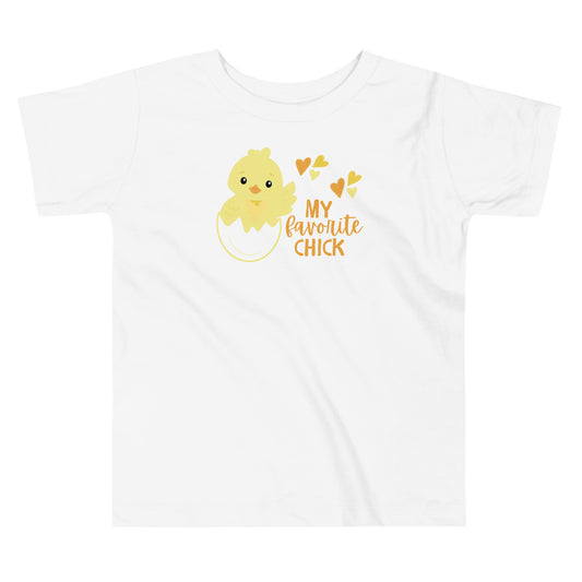 My Favorite Chick Toddler Easter T-shirt