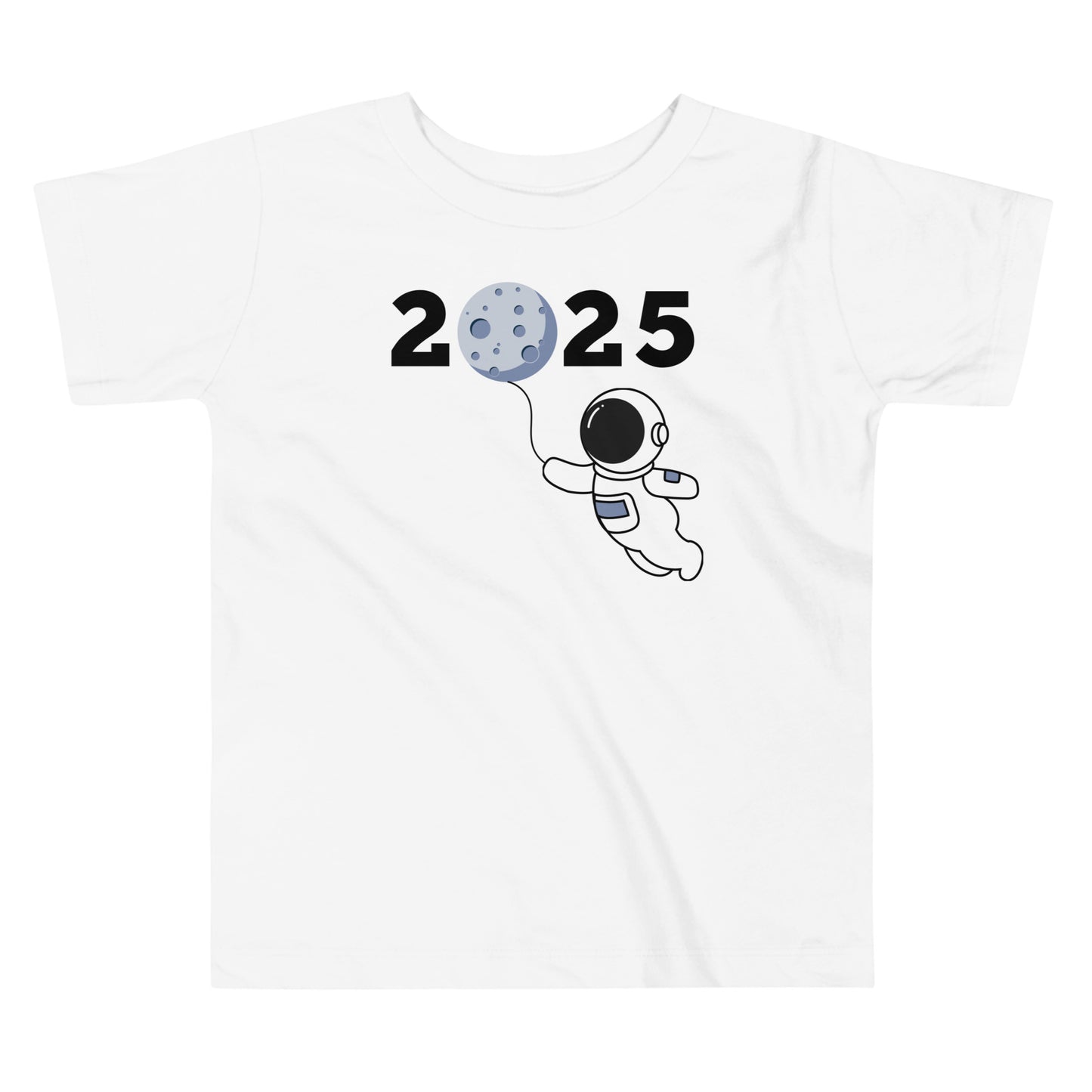 Make space for 2025 Toddler New Year T-shirt