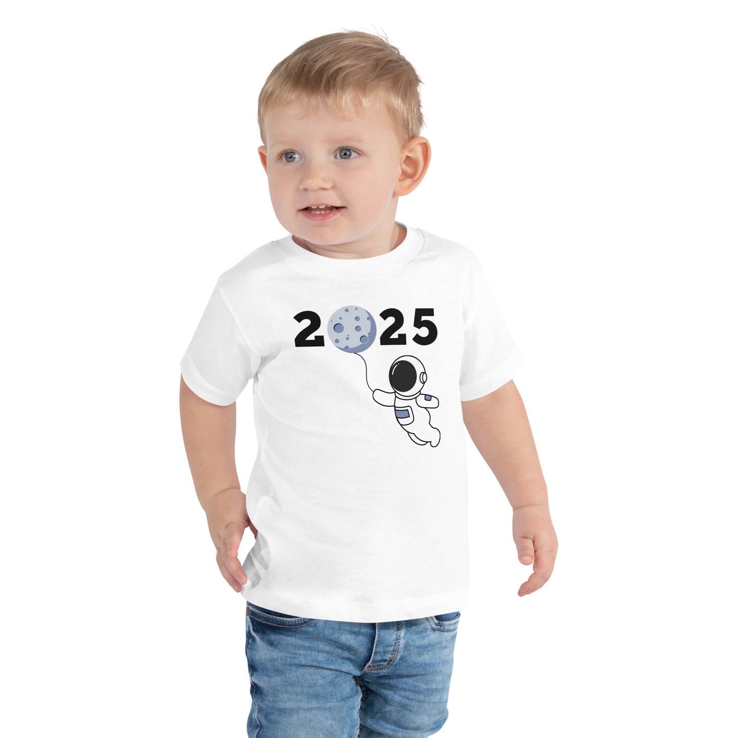 Make space for 2025 Toddler New Year T-shirt