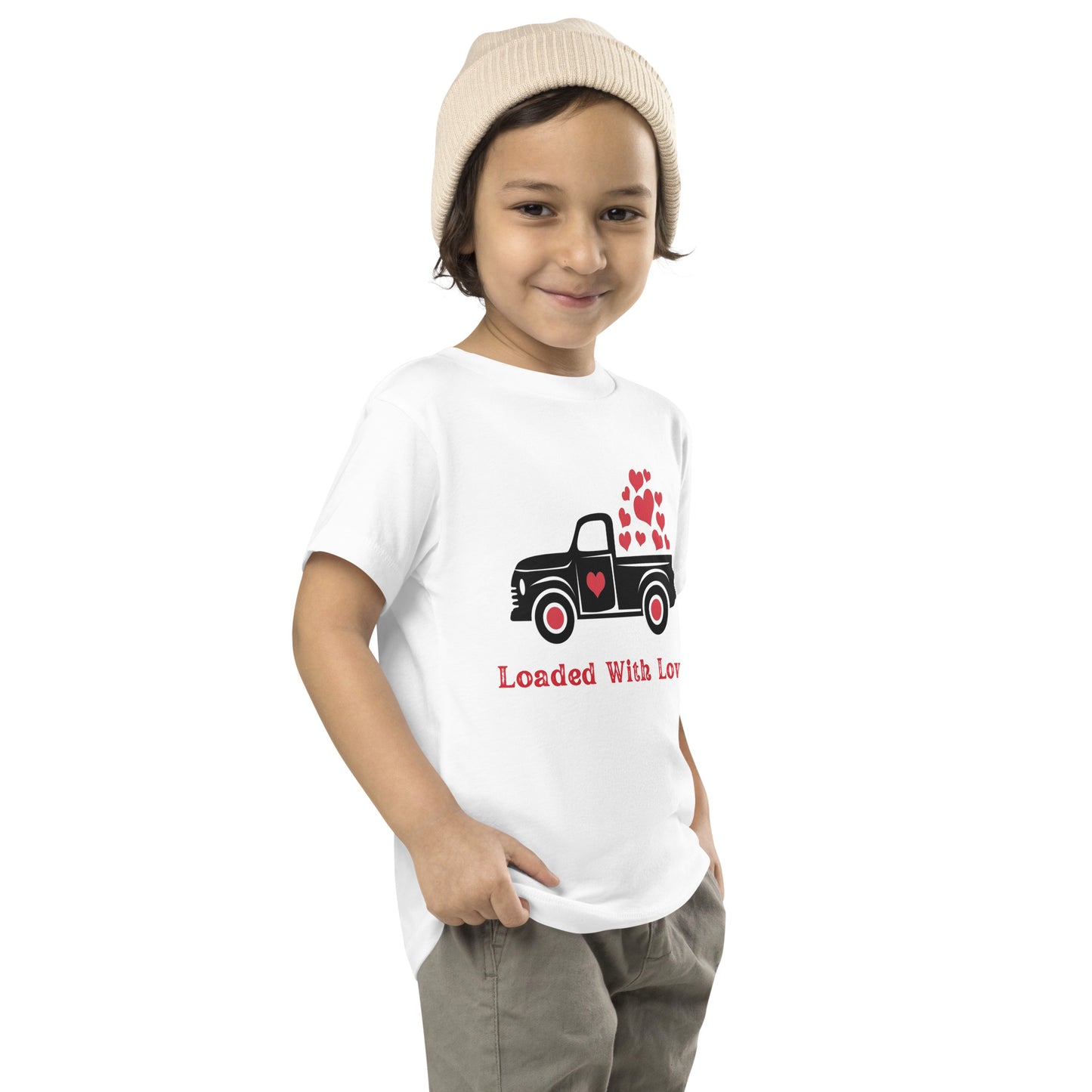 Loaded With Love Toddler Valentine T-shirt