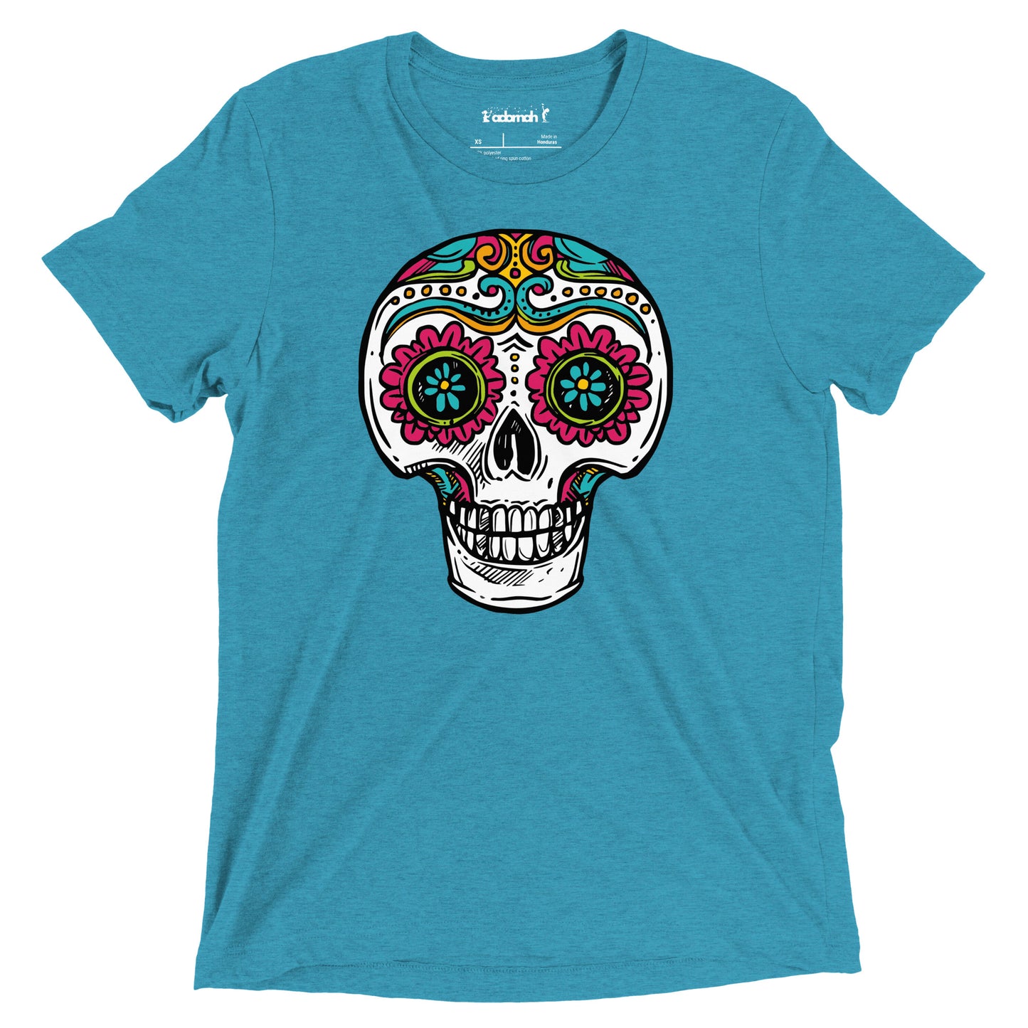 Sugar Skull Teen Unisex Halloween T-shirt