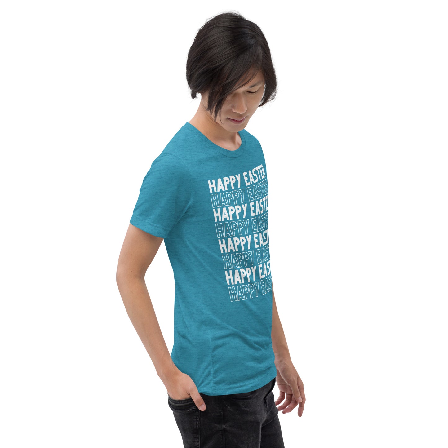 Happy Easter, On Repeat Teen Unisex Easter T-shirt