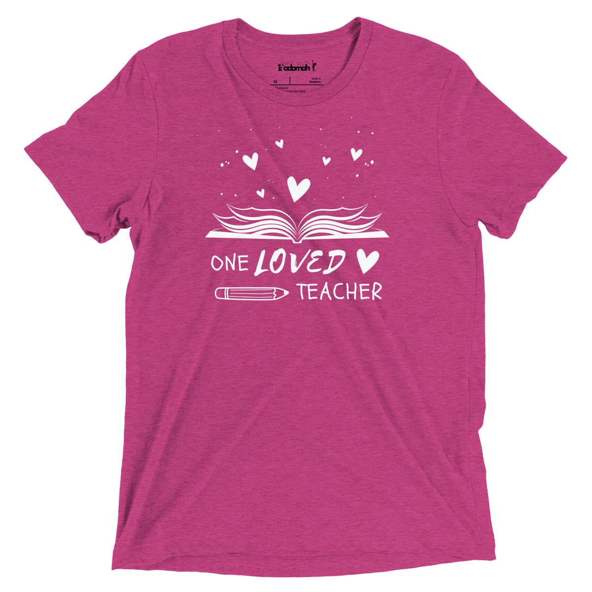 One LOVED Teacher - Adult Unisex Valentine's Day T-shirt