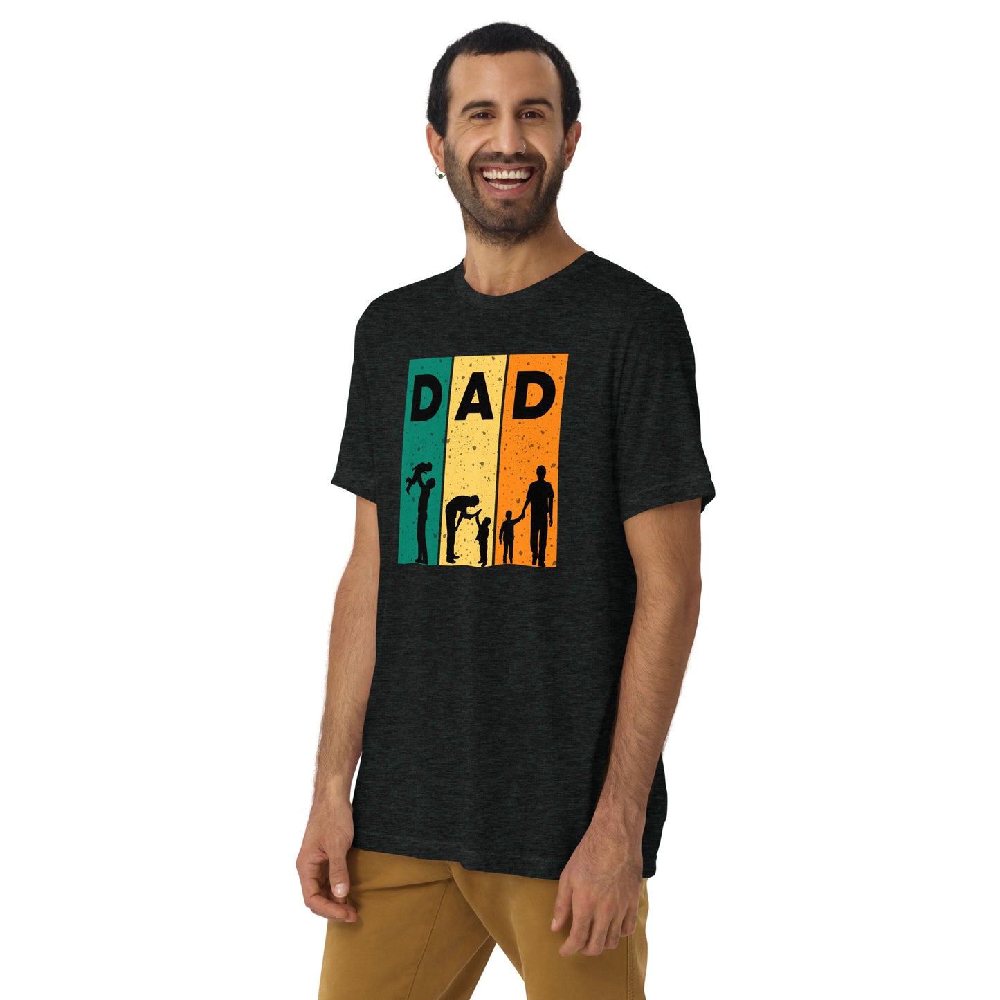 DAD Adult Unisex Retro Father's Day T-shirt