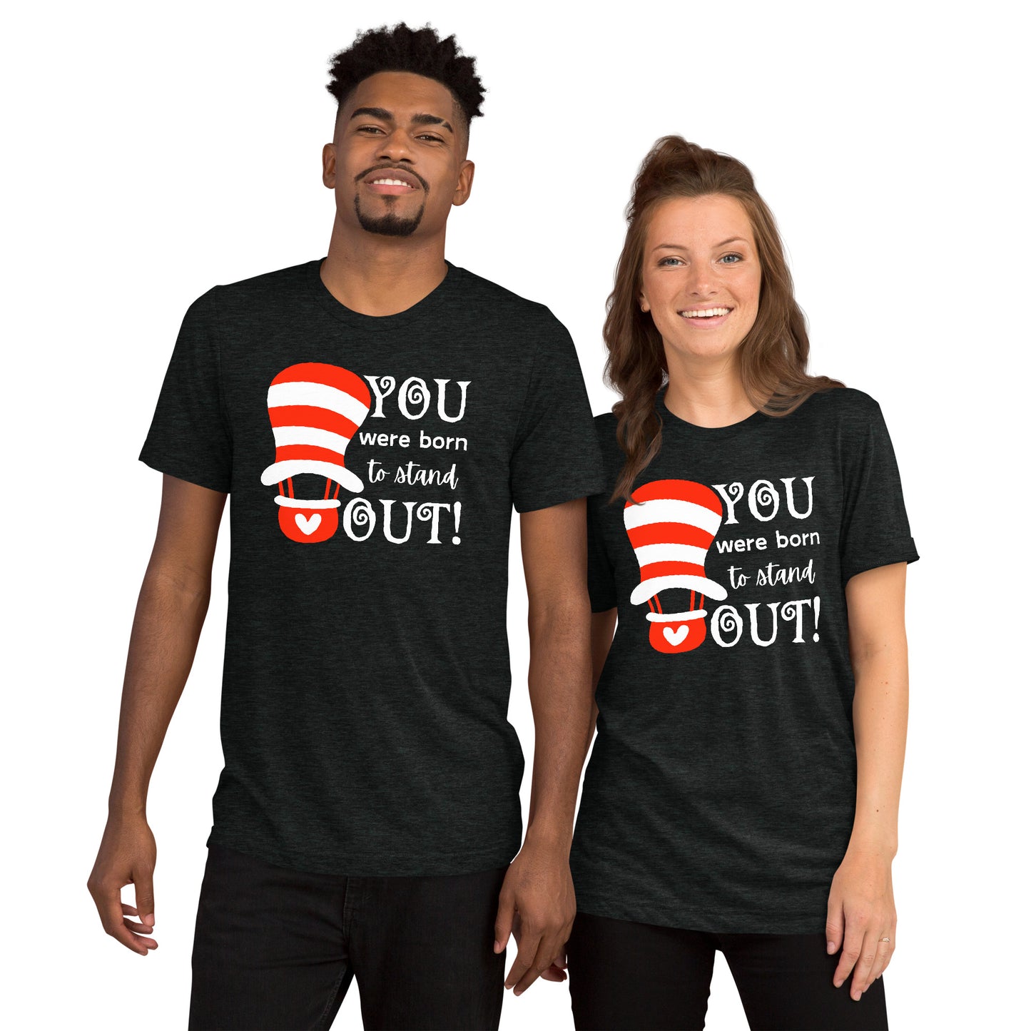 Born to Stand Out! Adult Unisex Dr. Seuss T-Shirt