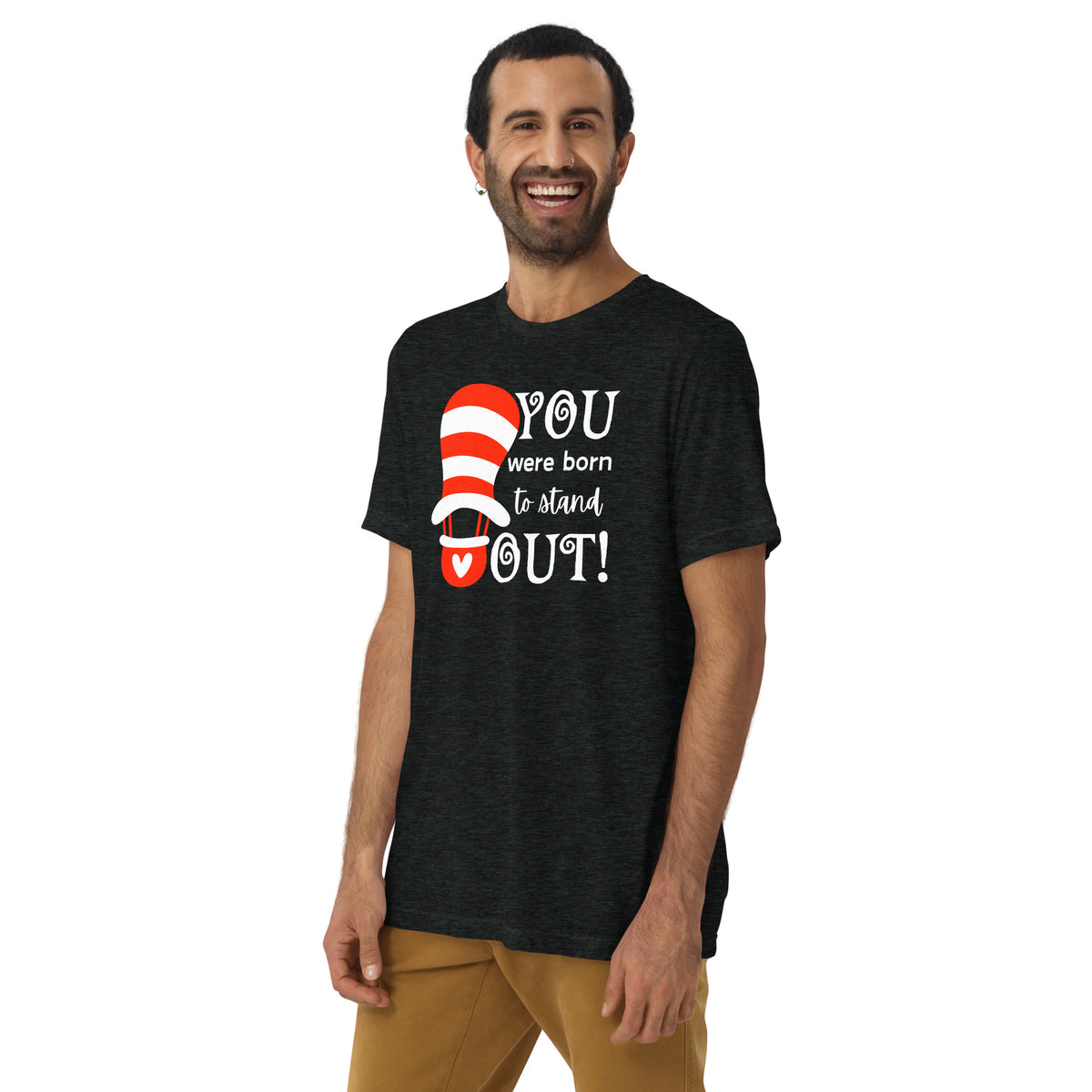 You Were Born to Stand Out Adult T‑Shirt – Dr. Seuss Week