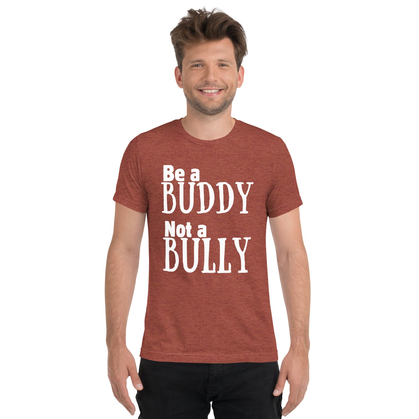 Be a Buddy Not a Bully Adult Unisex Unity Day T-shirt