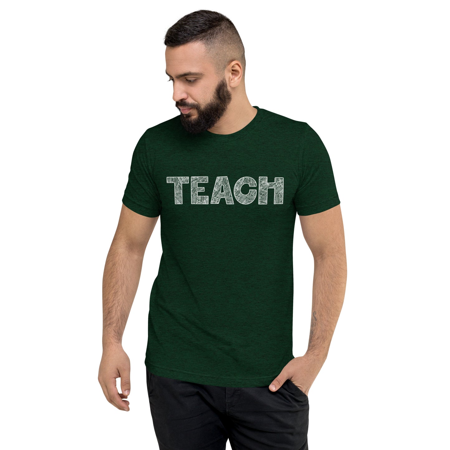 Teach Adult Unisex Back to school T-shirt