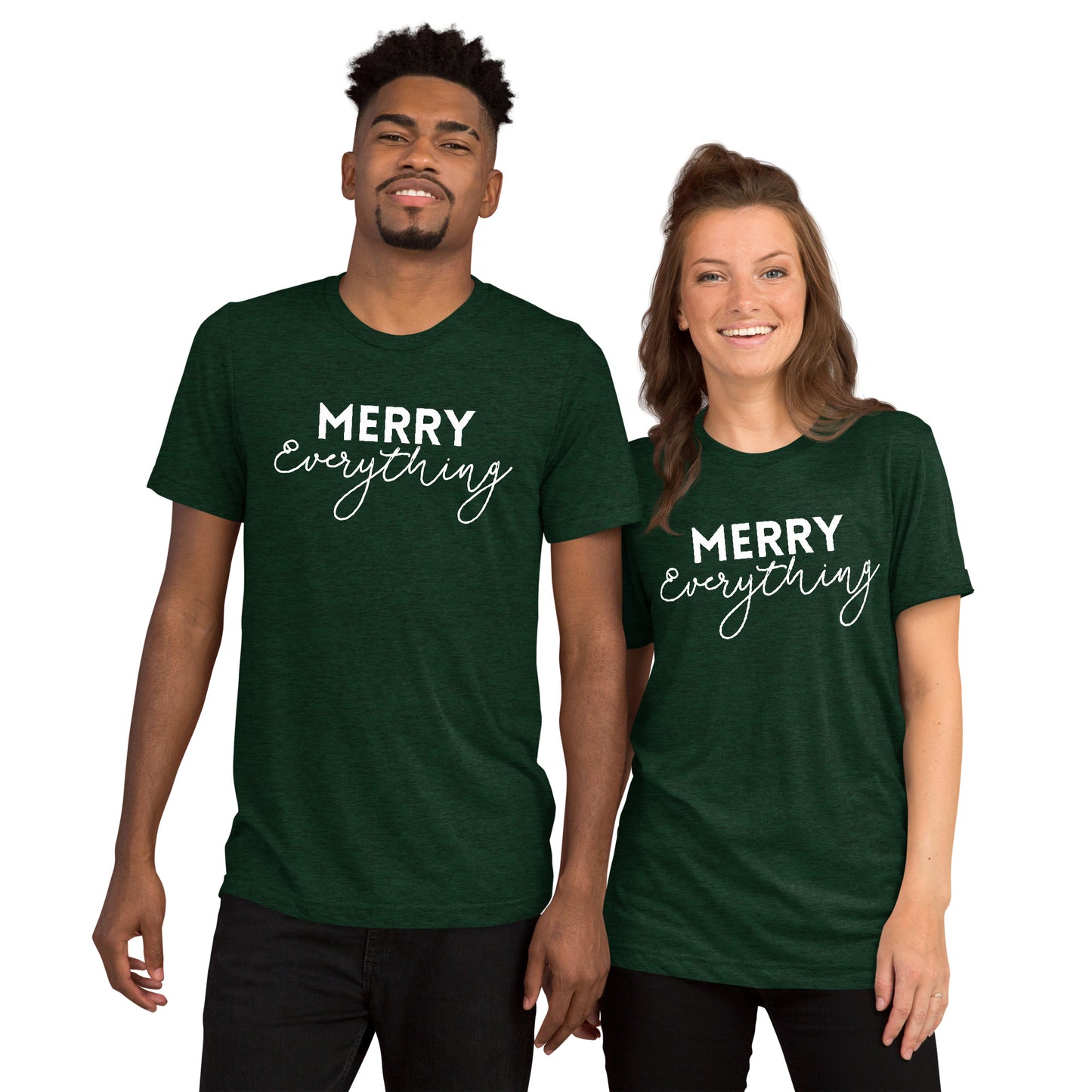 Merry Everything Adult Unisex Holiday T-shirt