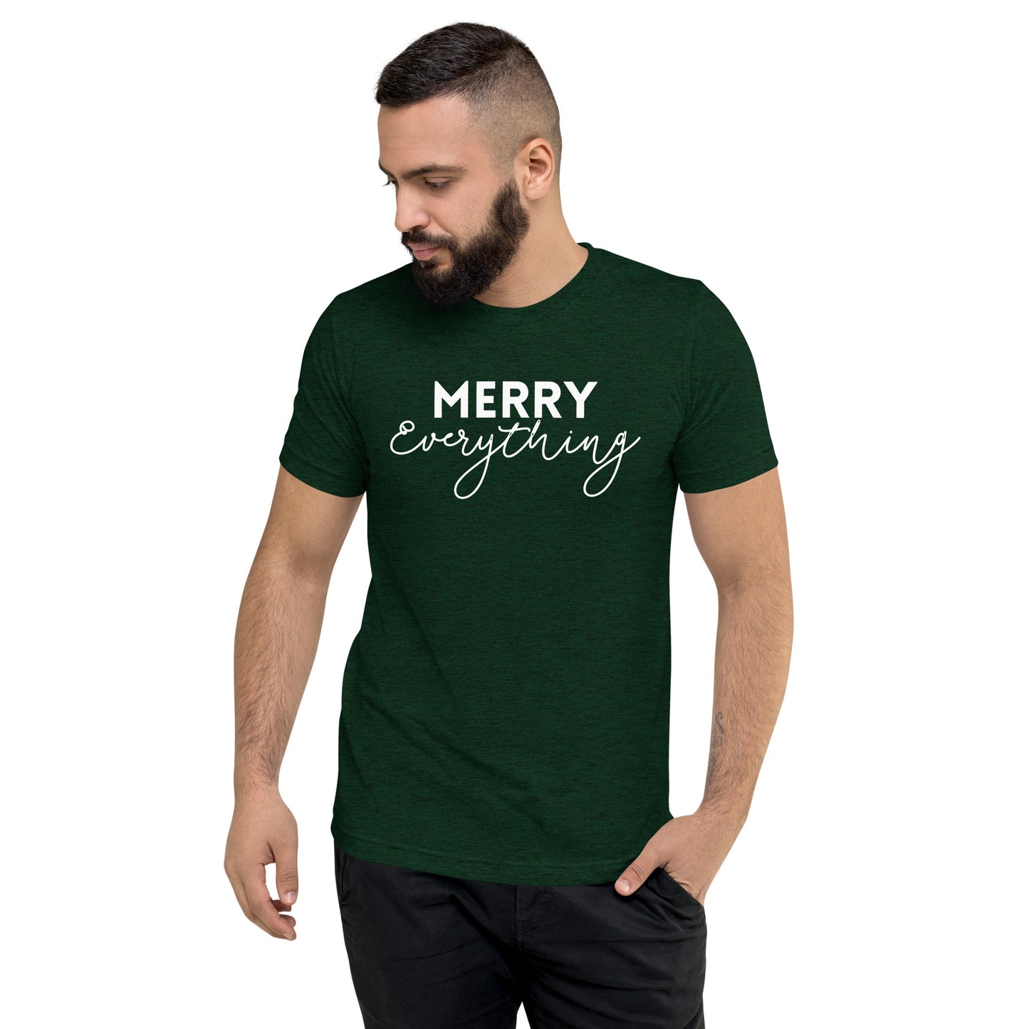 Merry Everything Adult Unisex Holiday T-shirt