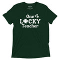 One Lucky Teacher - Adult Unisex Saint Patrick's Day T-shirt