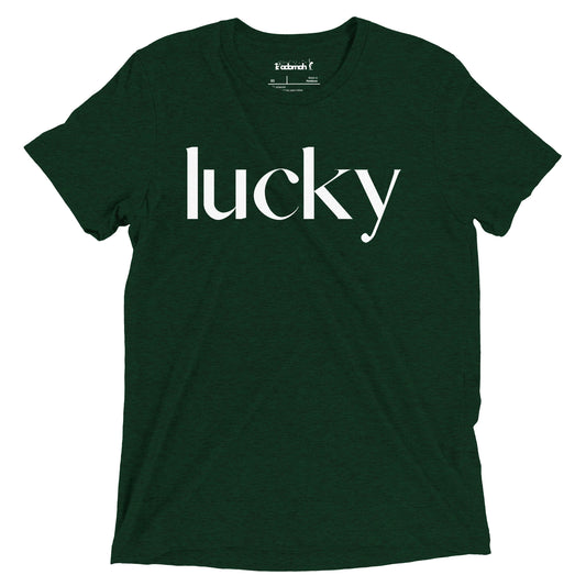 Lucky Adult Unisex Saint Patrick's Day T-shirt