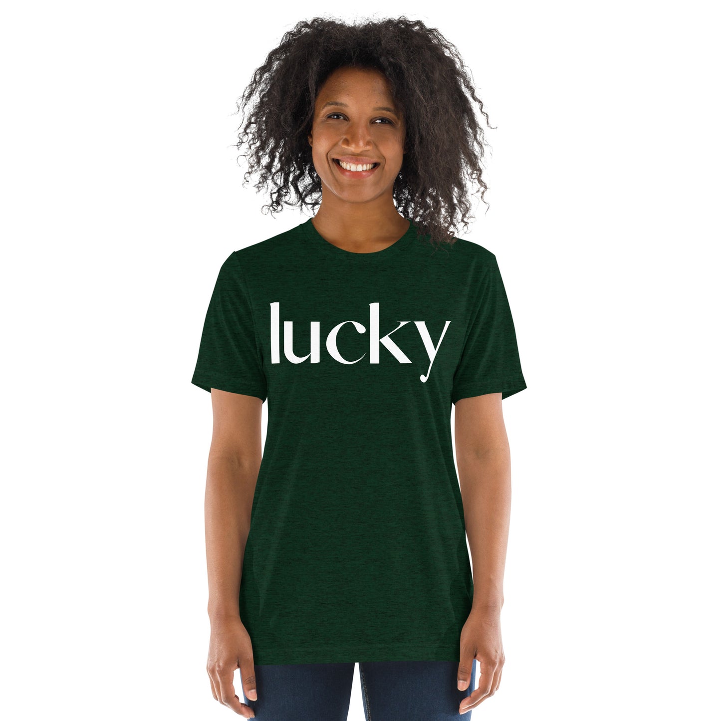 Lucky Adult Unisex Saint Patrick's Day T-shirt