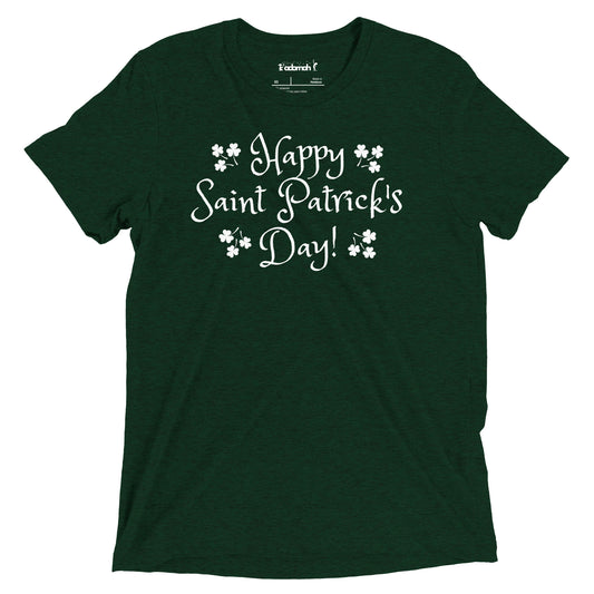 Happy Saint Patrick's Day Adult Unisex T-shirt