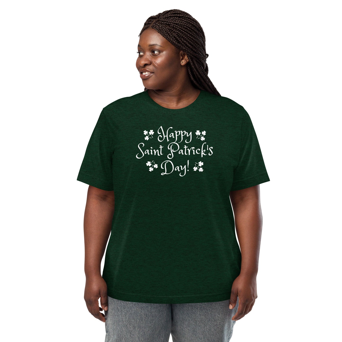 Happy Saint Patrick's Day Adult Unisex T-shirt