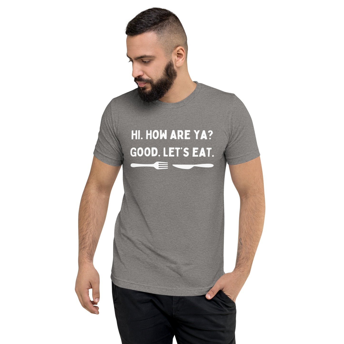 Let's Eat Adult Unsiex Thanksgiving T-shirt