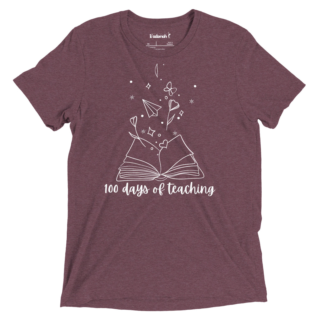 100 Days of Teaching Adult Unisex T-shirt