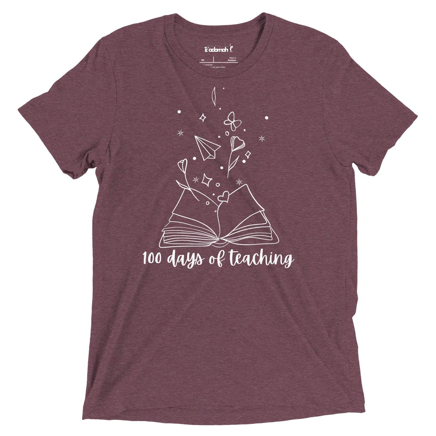 100 Days of Teaching Adult Unisex T-shirt