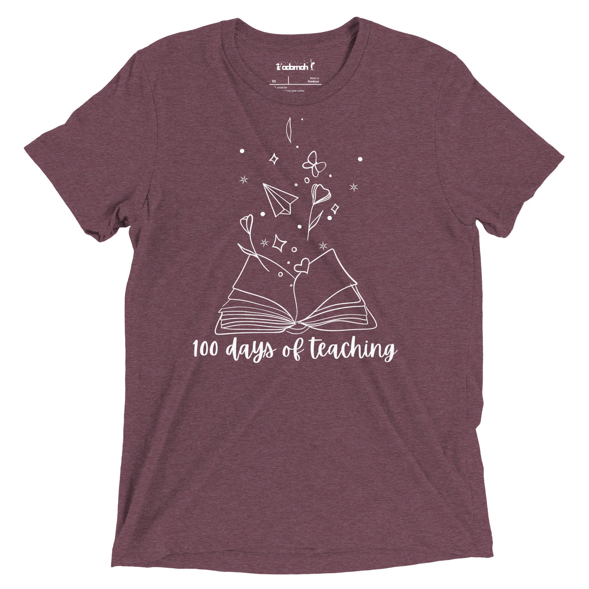 100 Days of Teaching Adult Unisex T-shirt