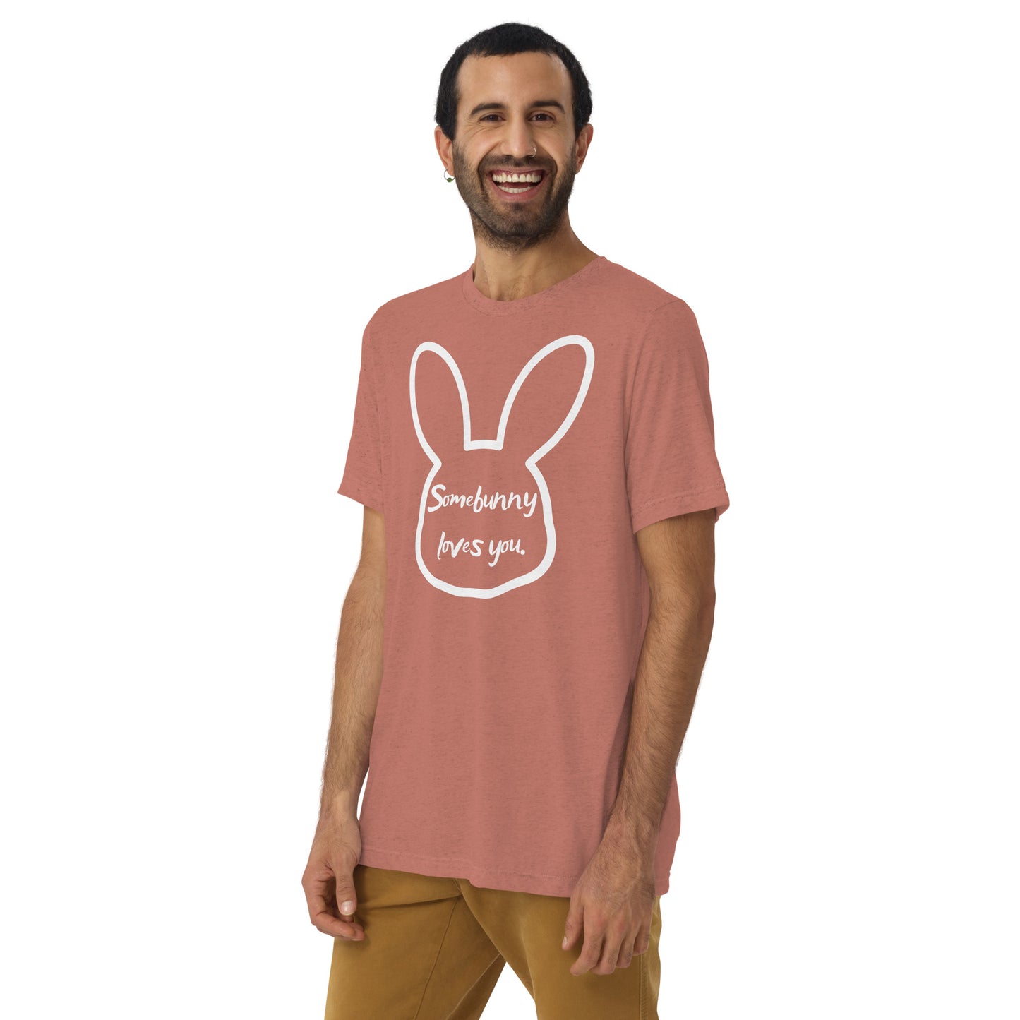 Somebunny Loves You Adult Unisex Easter T-shirt