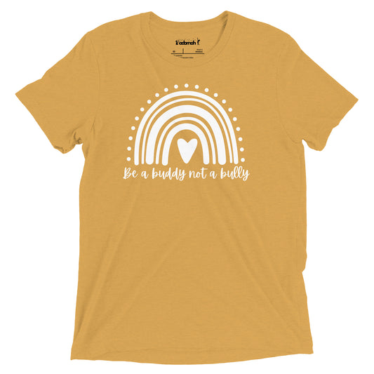 Be a Buddy Rainbow Adult Unity Day T-Shirt