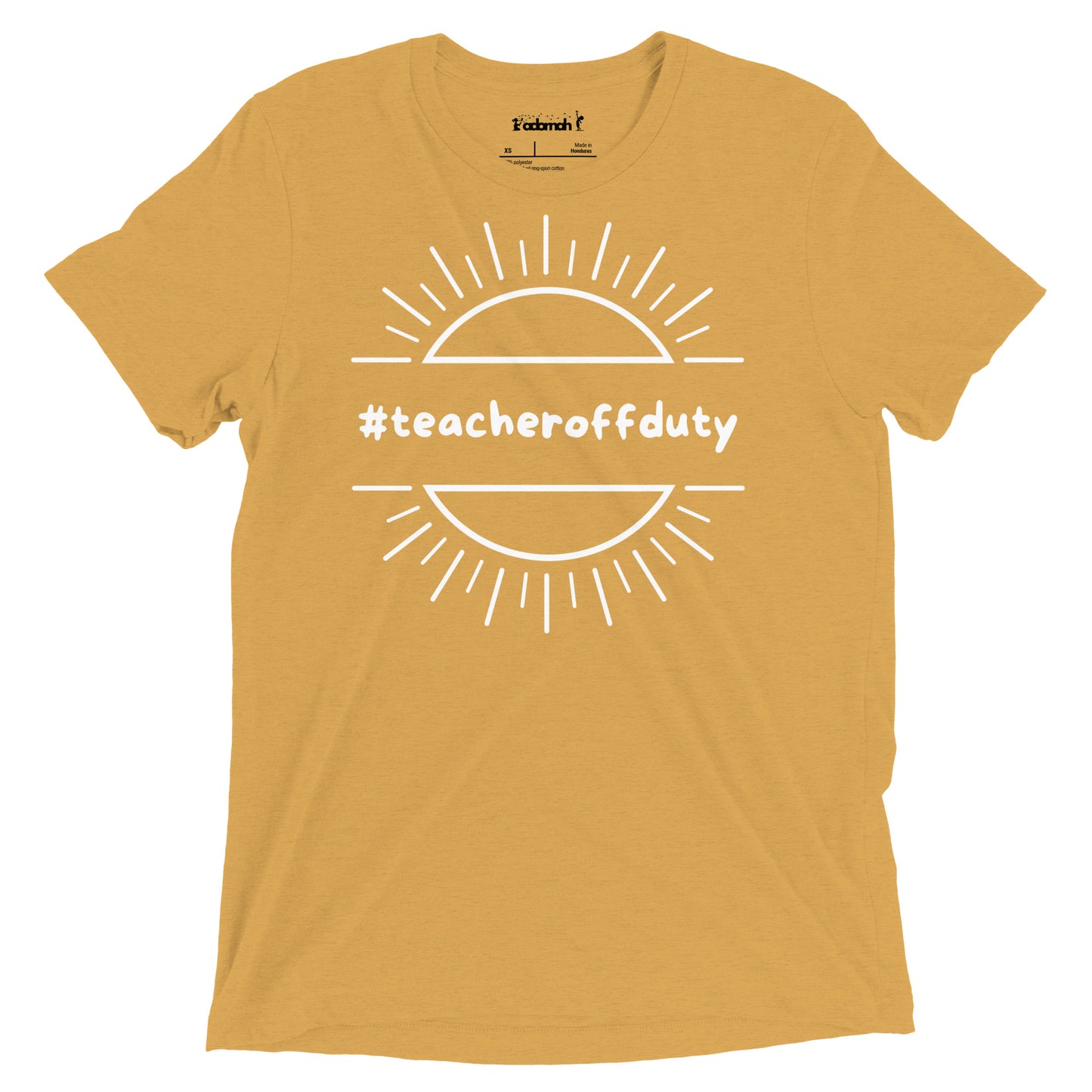 #teacheroffduty Adult Unisex Summer Vacay T-shirt