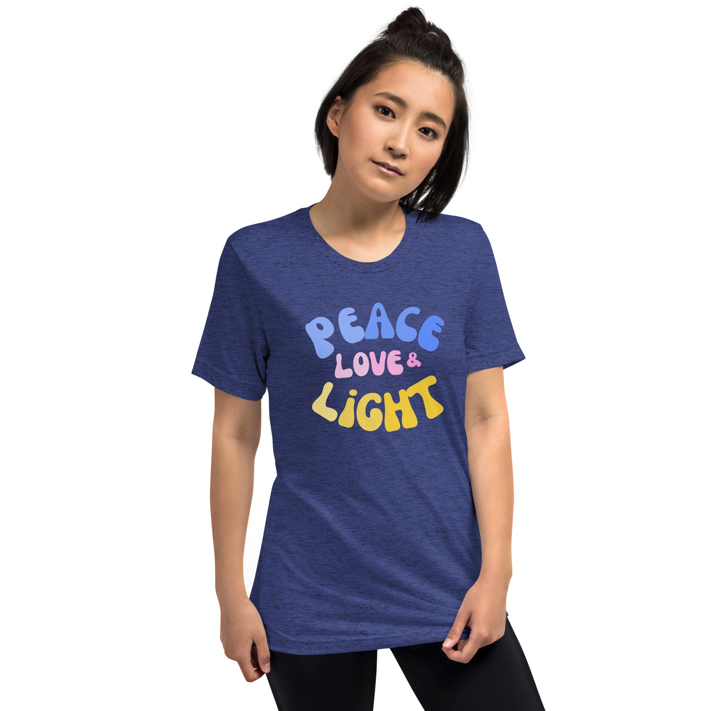 Peace, Love & Light Teen Hanukkah T-shirt