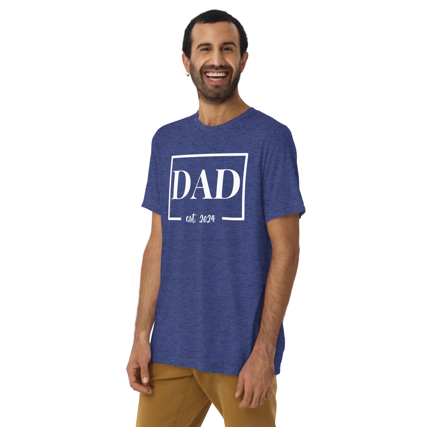 Dad EST. 2024 Adult Father's Day T-shirt