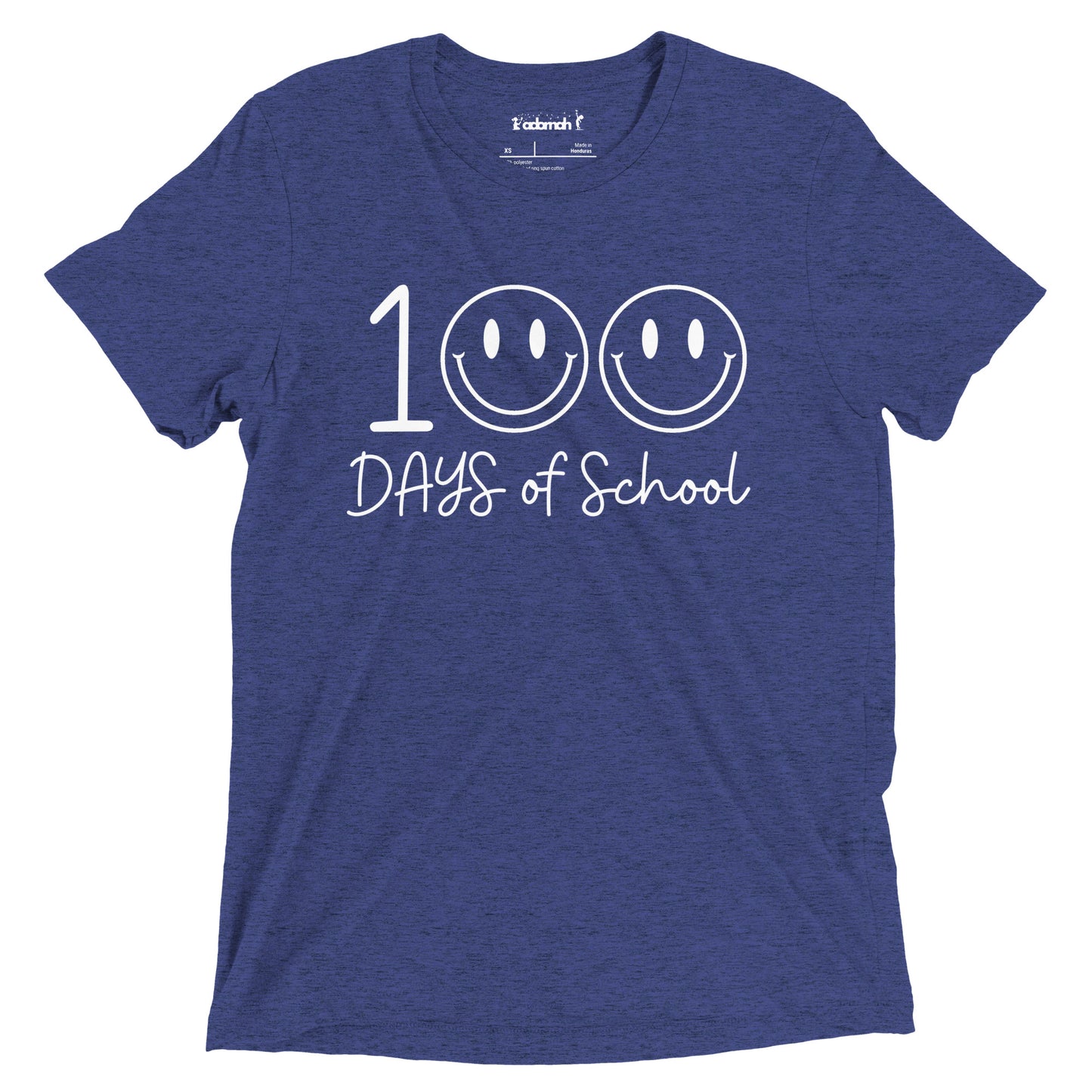 Smiling For 100 Days of School Adult Unisex T-shirt