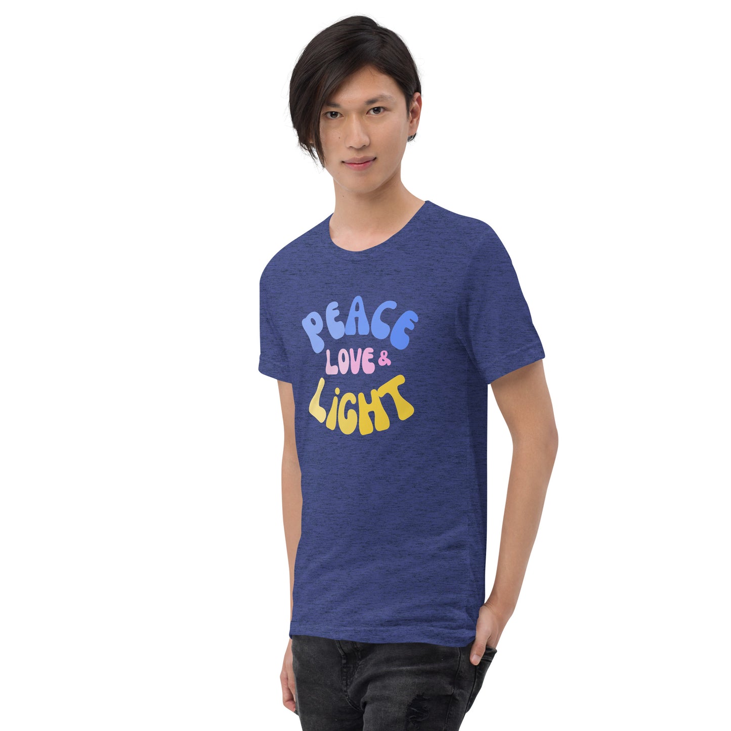 Peace, Love & Light Teen Hanukkah T-shirt