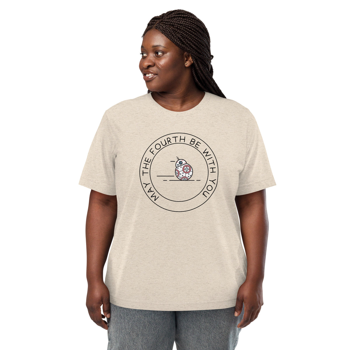 May the fourth be with you BB8 Adult - Star Wars Tee