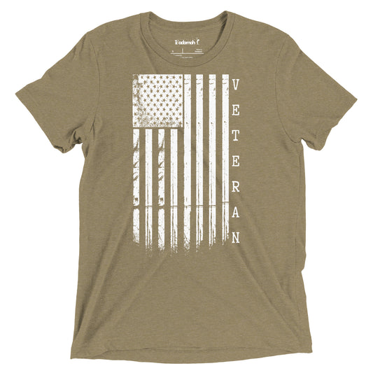 US Flag Adult Unisex Veterans Day T-shirt