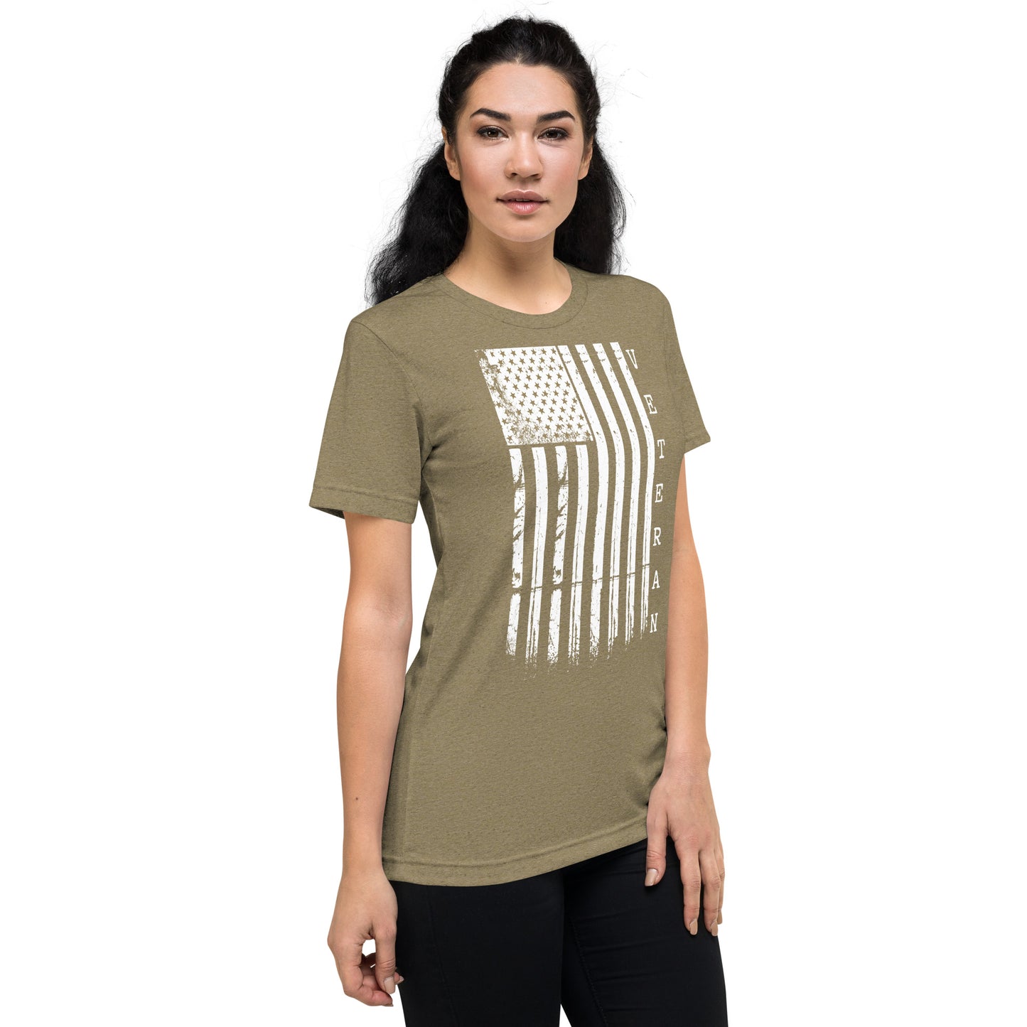 US Flag Adult Unisex Veterans Day T-shirt