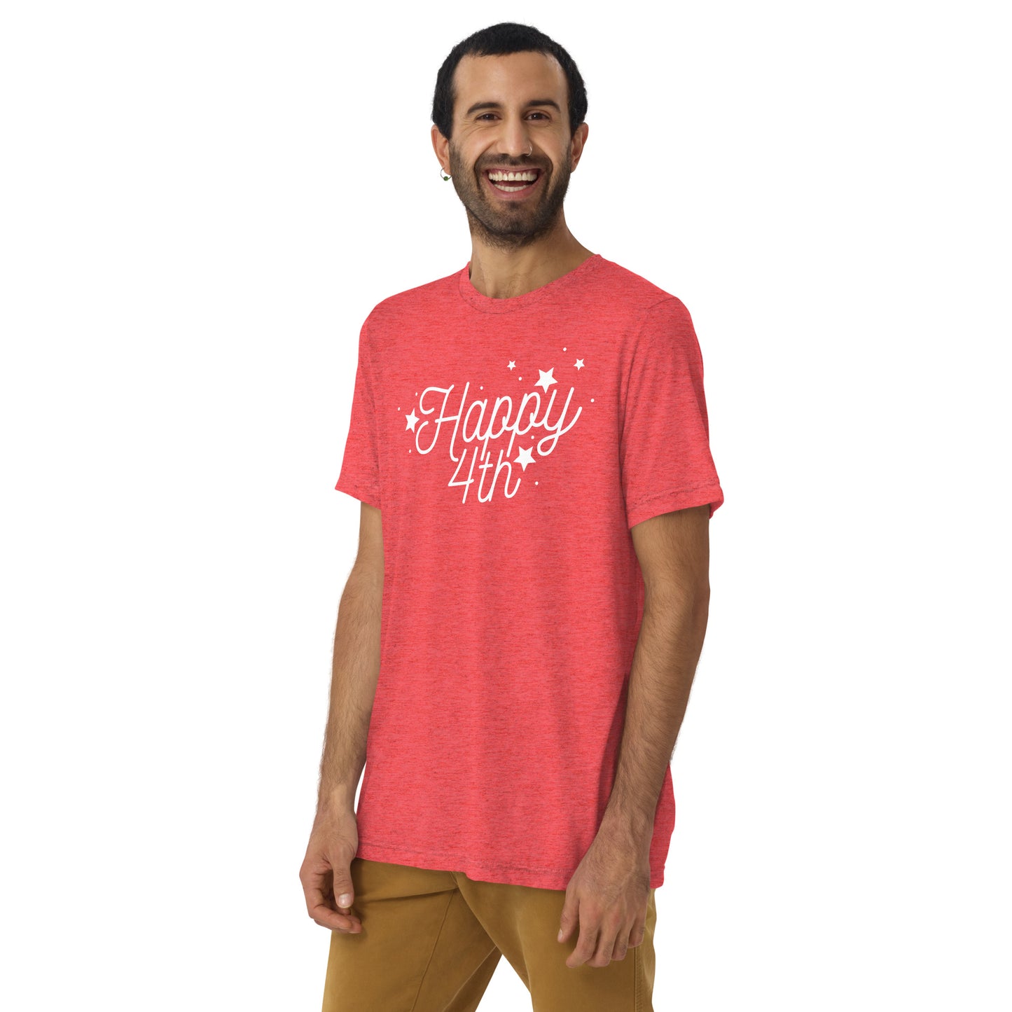 Happy 4th Adult Unisex T-shirt