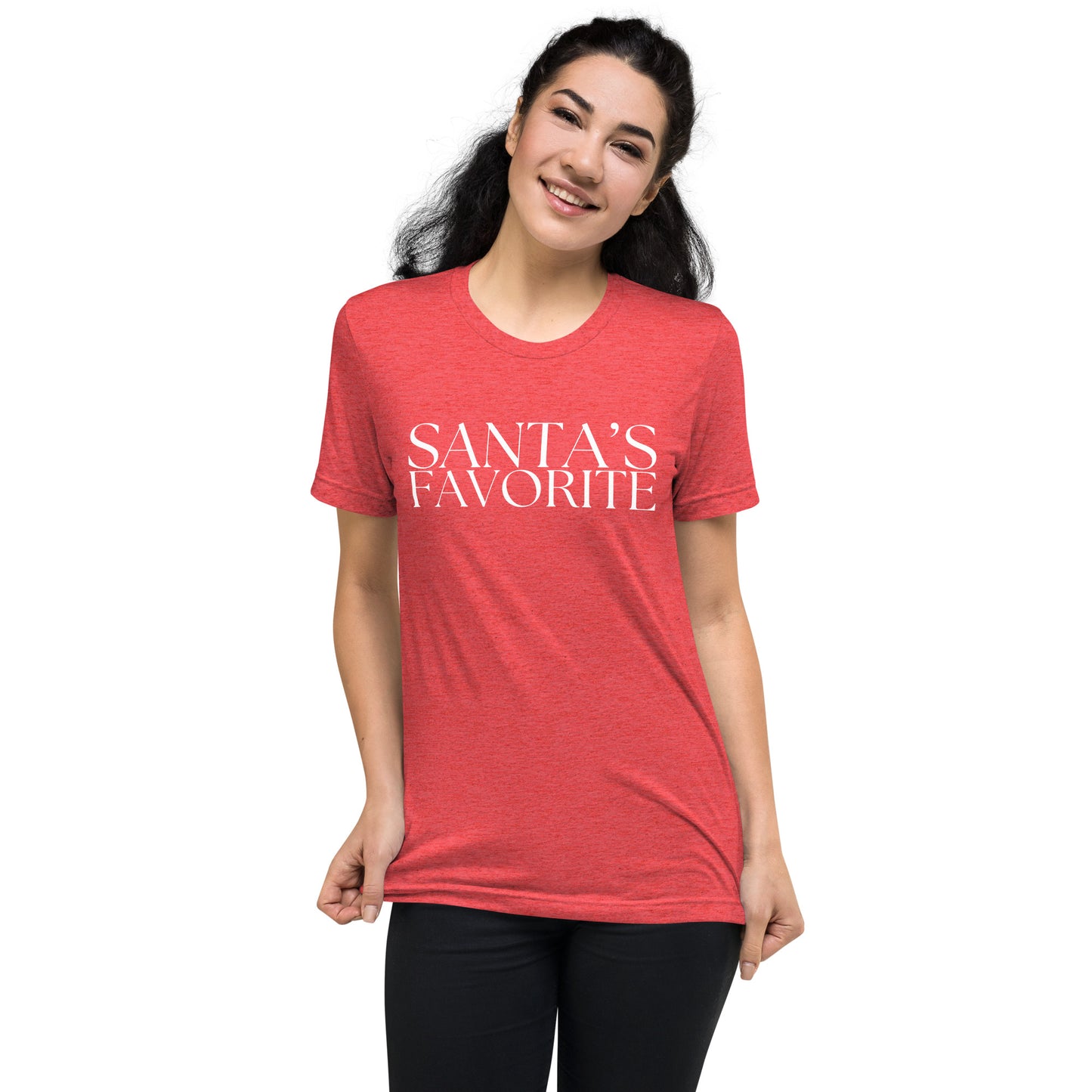 Santa's Favorite Adult Unisex Holiday T-shirt