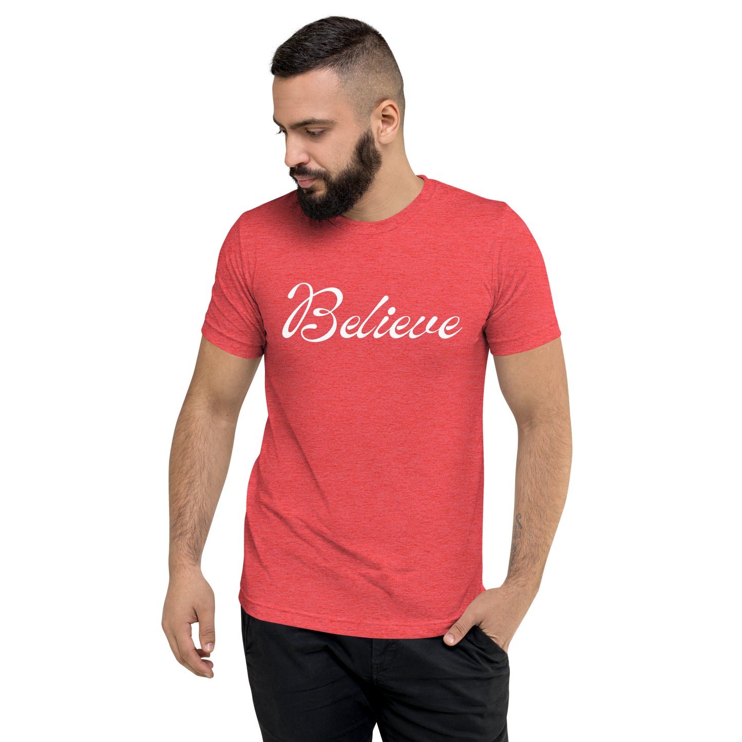 Believe Adult Unisex Holiday t-shirt