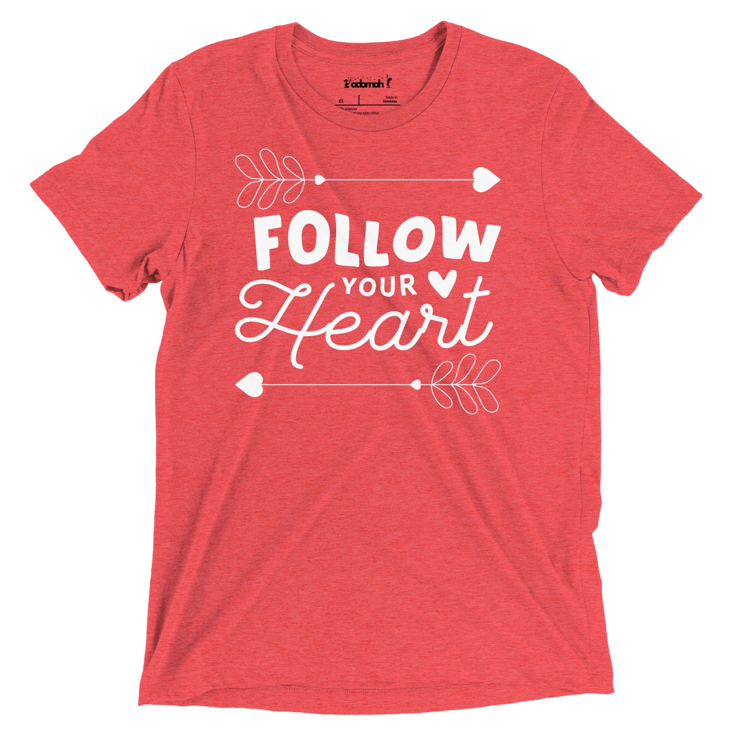 Follow Your Heart Teen Unisex Valentine's Day T-shirt