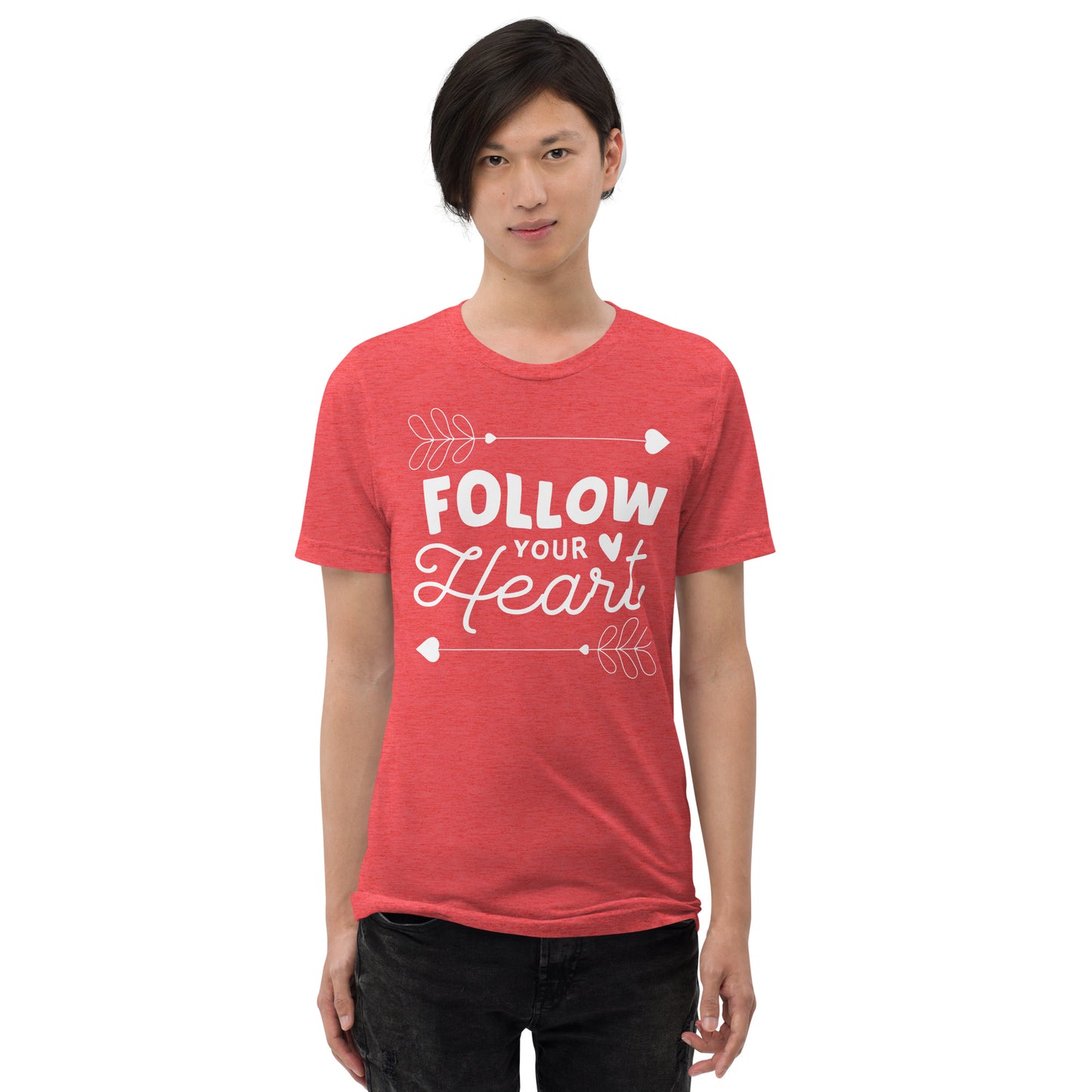 Follow Your Heart Teen Unisex Valentine's Day T-shirt