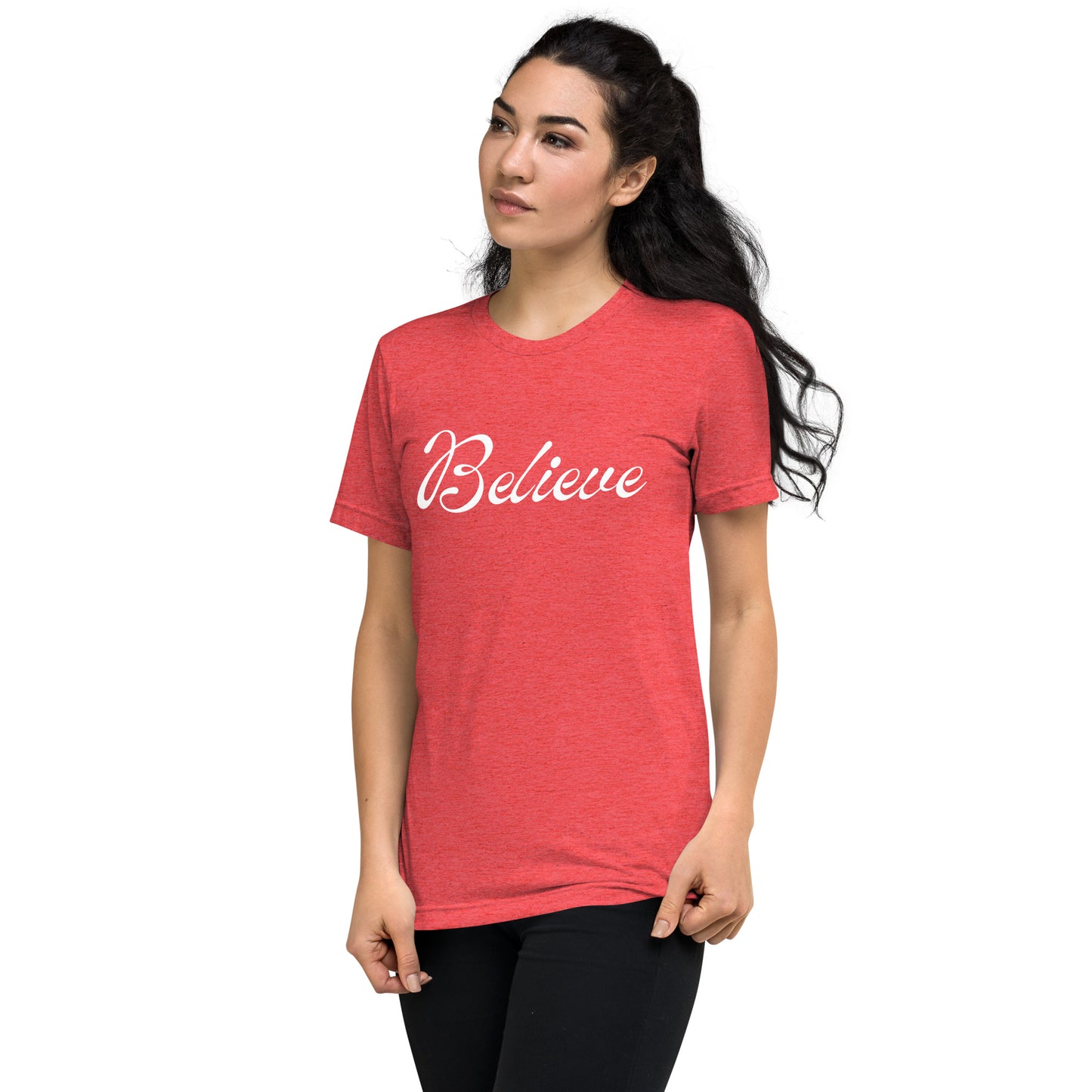 Believe Adult Unisex Holiday t-shirt