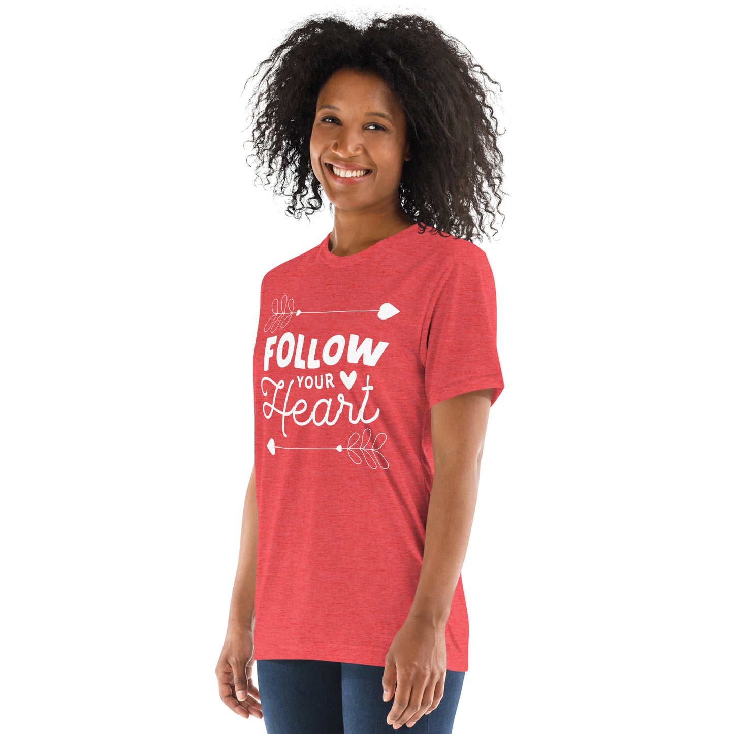 Follow Your Heart Adult Unisex Valentine's Day T-shirt