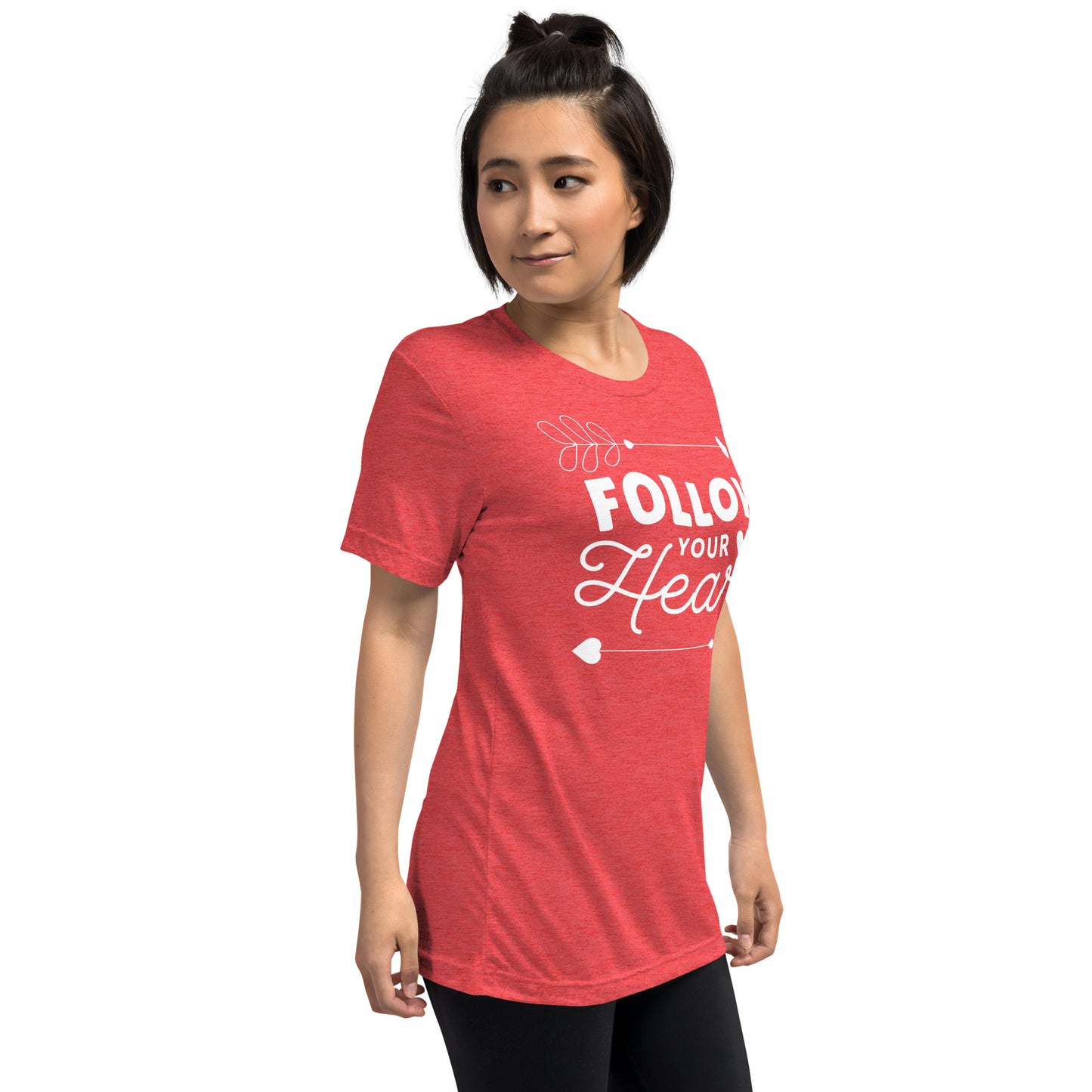 Follow Your Heart Teen Unisex Valentine's Day T-shirt