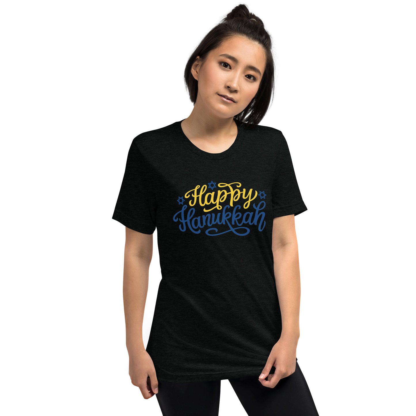 Happy Hanukkah Teen Unisex Hanukkah T-Shirt