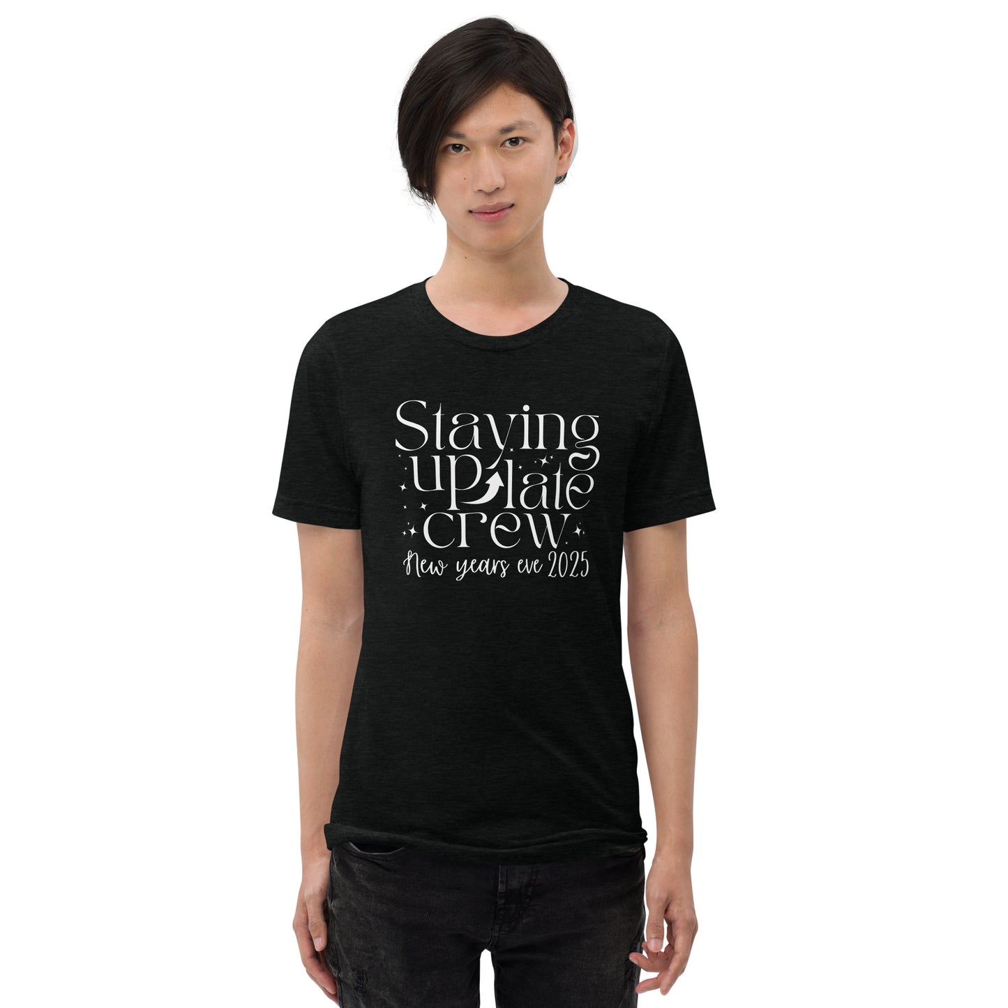 Staying up Late Crew Teen Unisex New Years T-Shirt