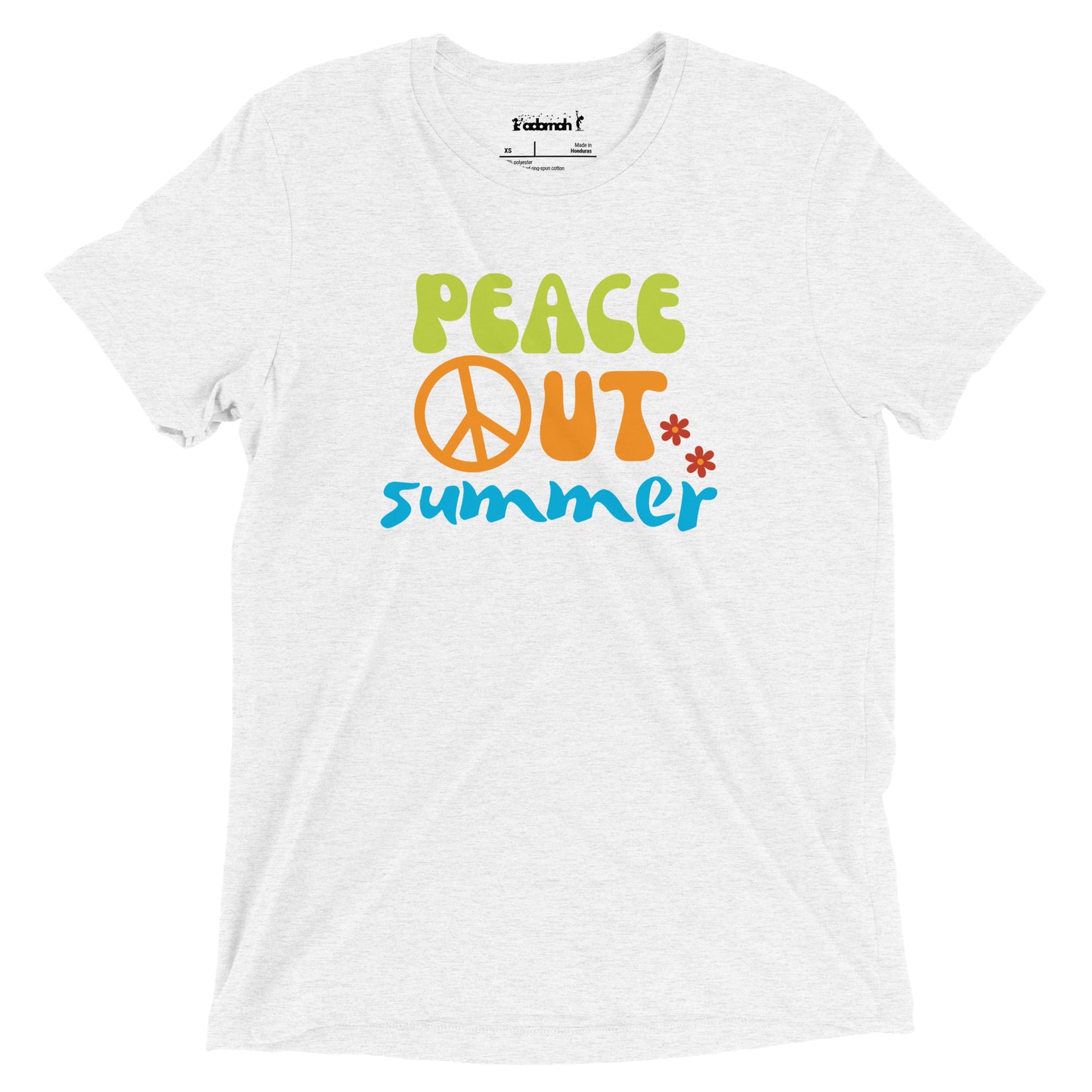 Peace Out Summer Teen Back to School T-shirt