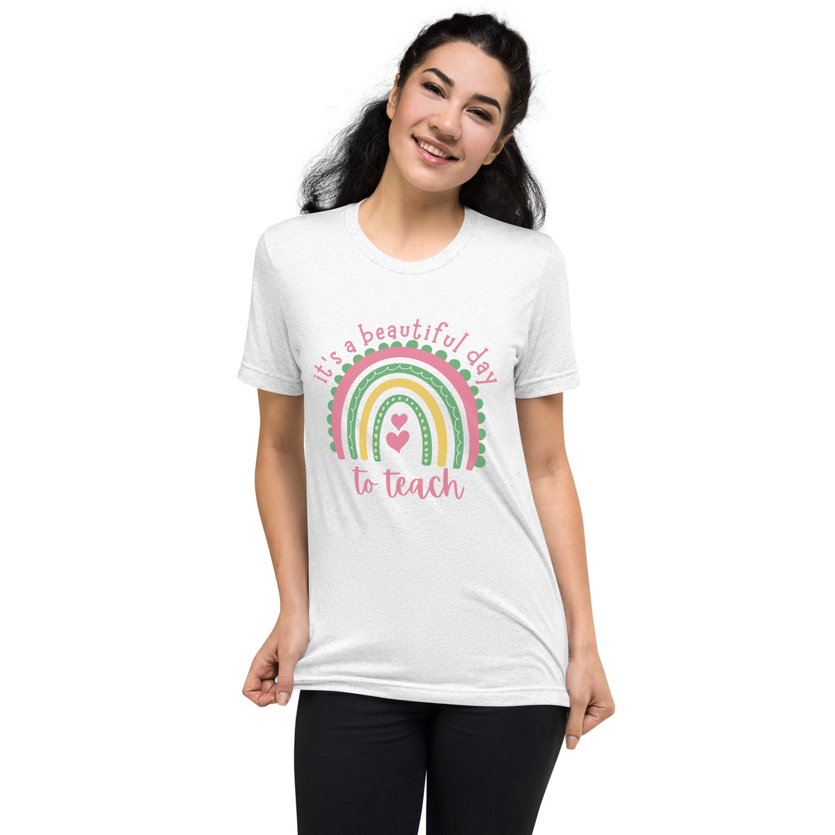 It’s a Beautiful Day to Teach Adult Unisex - Teacher Back to School T‑Shirt