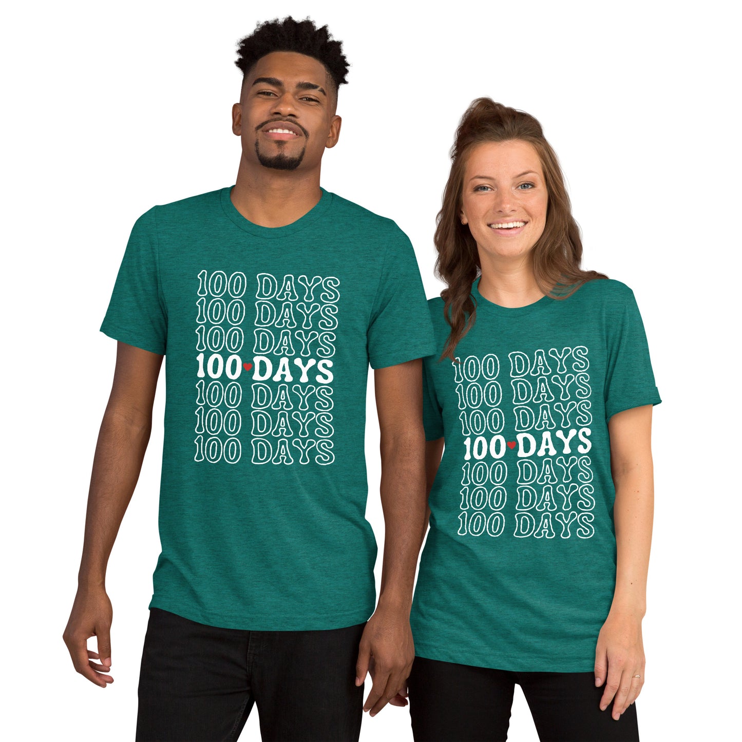 100 Days of School Adult Unisex T-shirt