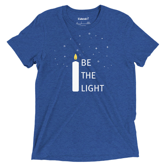 Be The Light Adult Unisex Hanukkah t-shirt