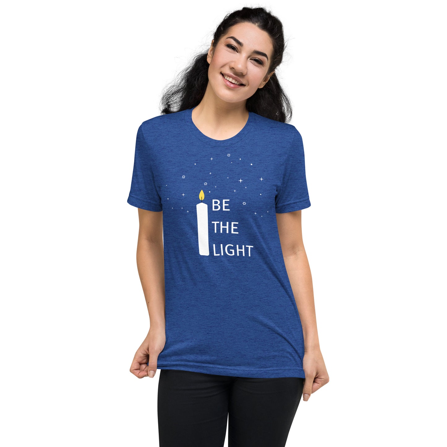 Be The Light Adult Unisex Hanukkah t-shirt