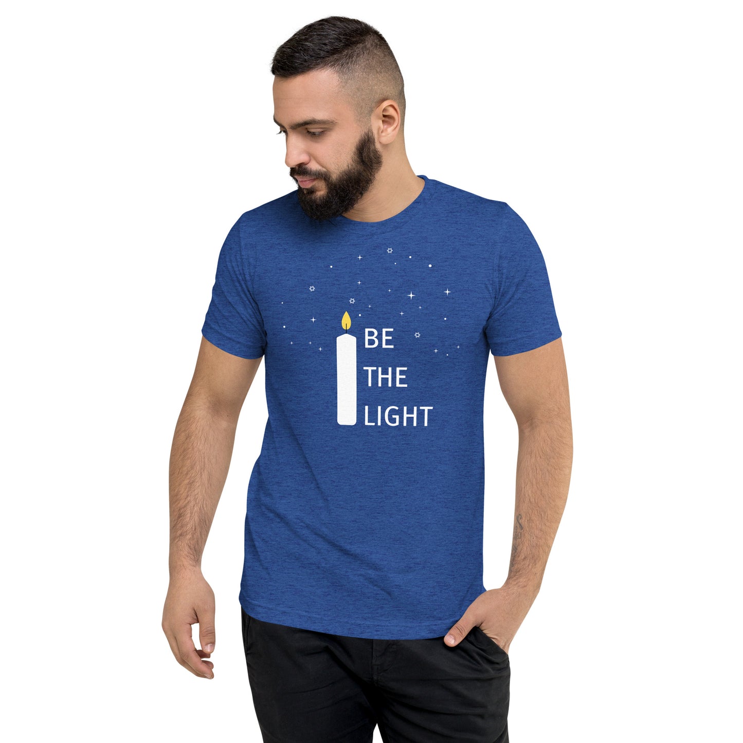 Be The Light Adult Unisex Hanukkah t-shirt