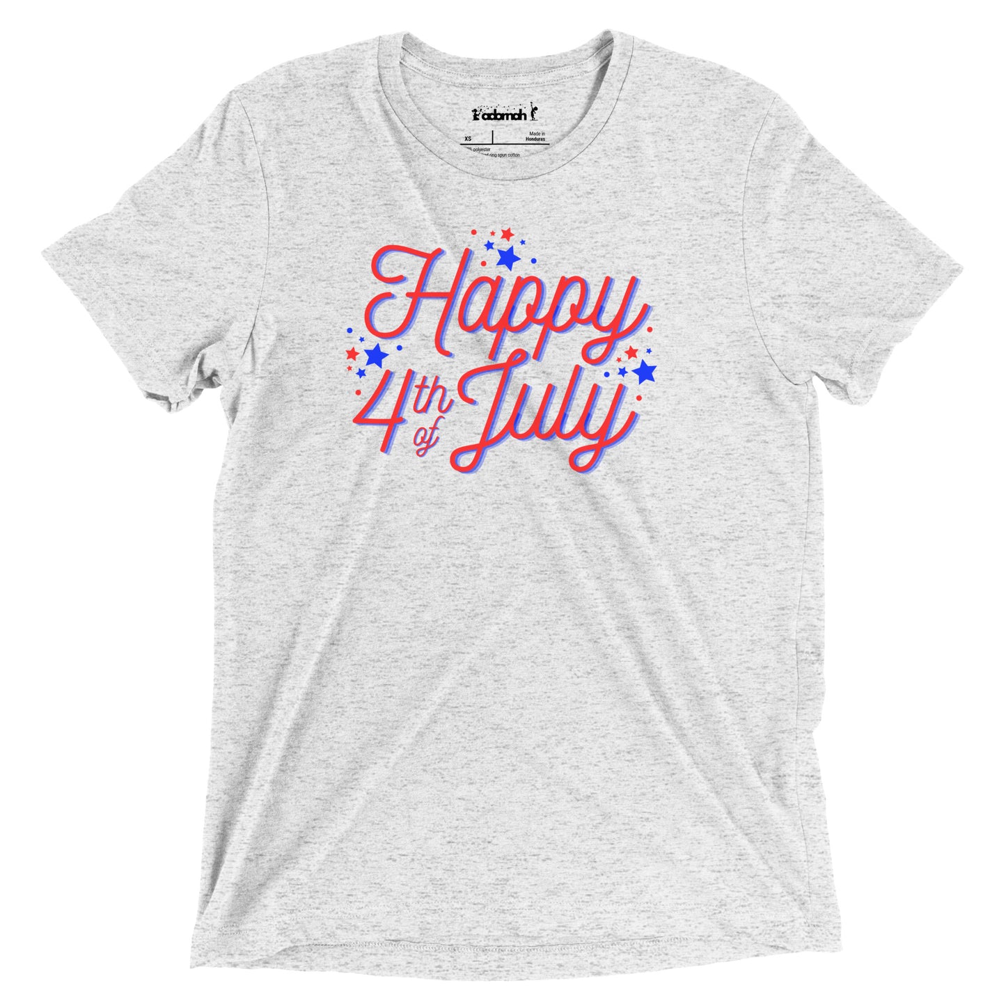 Happy 4th of July RWB Adult Unsex T-Shirt